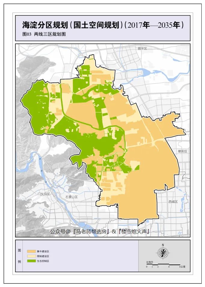 北京置业密码 || 海淀区分区规划(国土空间规划)(2017