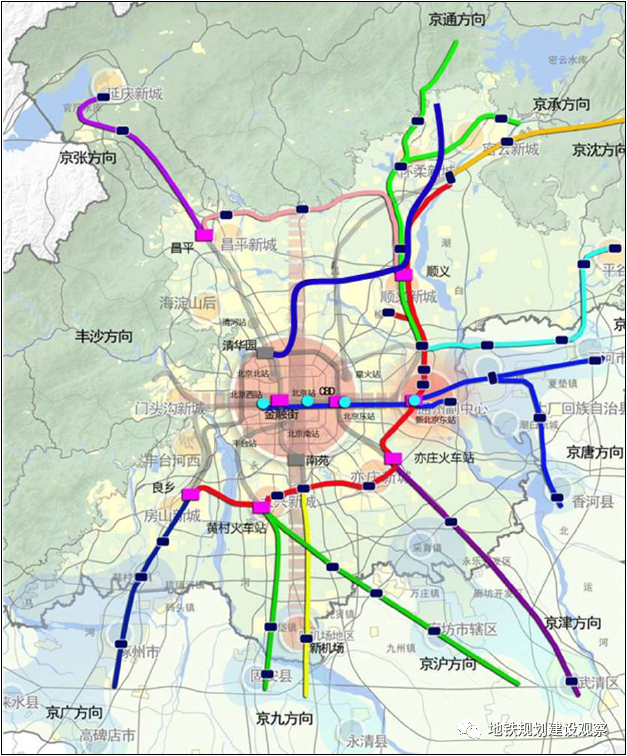 顺义交通规划2035发布,将建设3铁路 4快线 4地铁 6有轨,打造三个交通