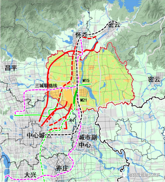 顺义交通规划2035发布,将建设3铁路 4快线 4地铁 6有轨,打造三个交通